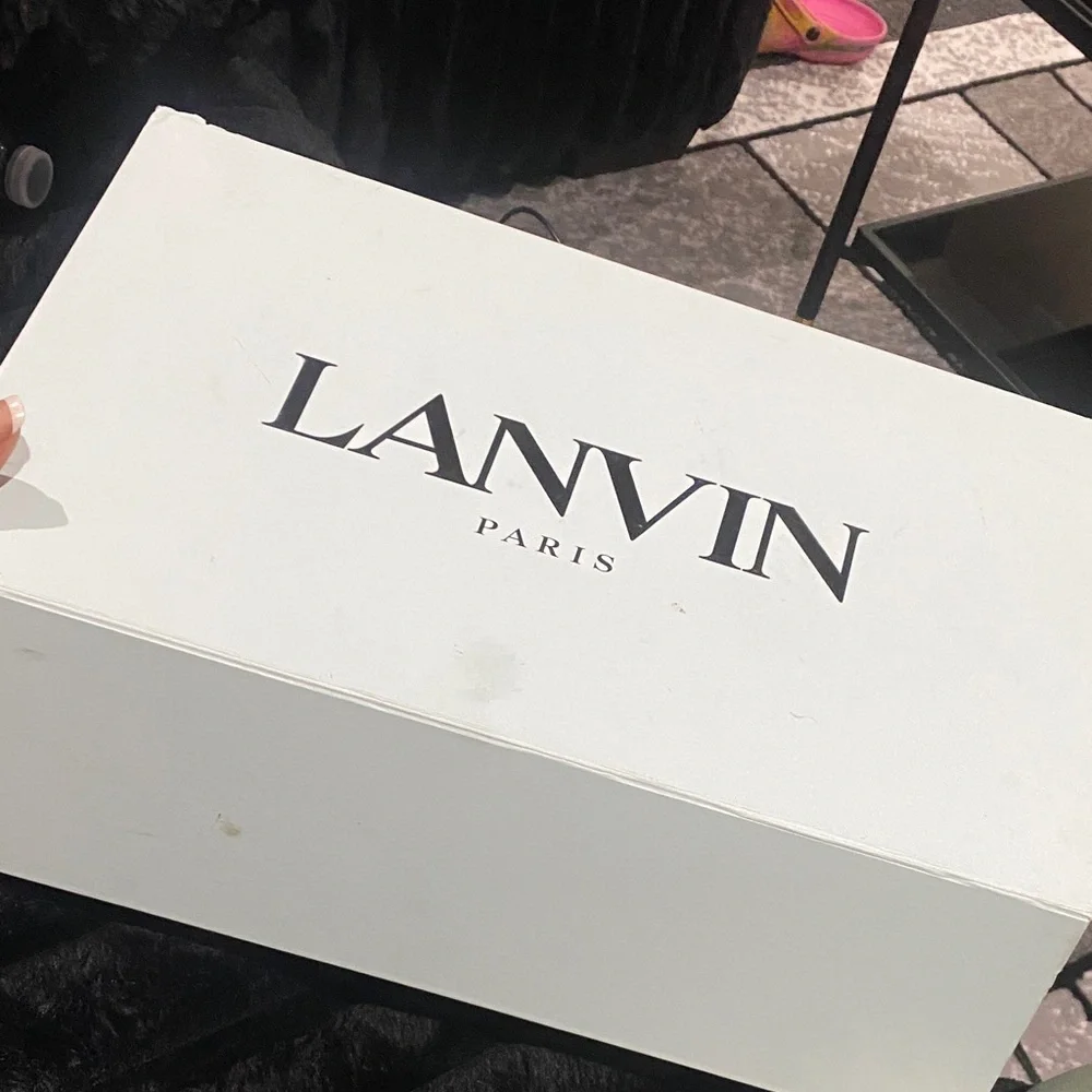 Lanvin Mint Green Sneakers - Picture 6 of 7